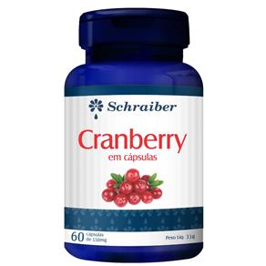 Cranberry - 60 Cápsulas 550mg - Sem Sabor - 60 Cápsulas