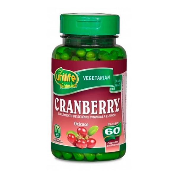 Cranberry - 60 Cápsulas - Unilife