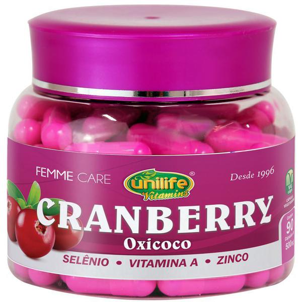 Cranberry Oxycoco Femme Care Unilife 90 Cápsulas