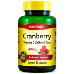 Cranberry Vitamina C Selênio e Zinco Maxinutri 400mg com 60 cápsulas