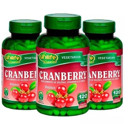 Cranberry - 3x 120 Cápsulas - Unilife