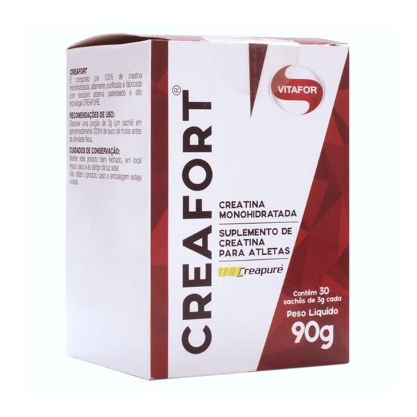 Creafort 30 Sachês de 3g Creapure - Vitafor