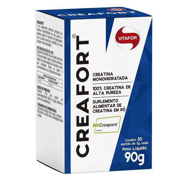 Creafort Creapure Creatina - 30 Sachês 3g - Vitafor