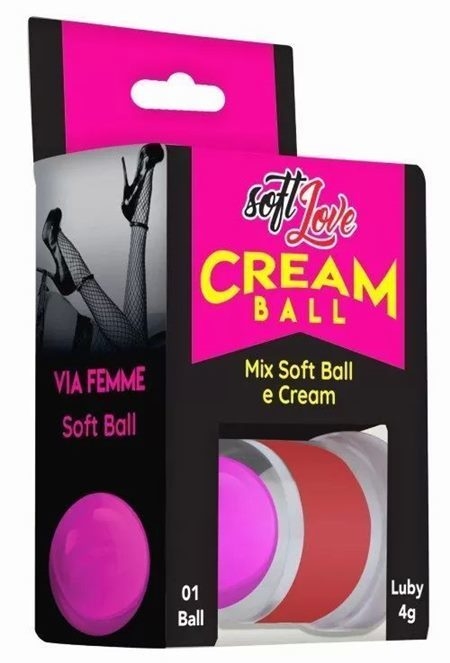 Cream Ball Via Femme Labareda 4 G Soft Love