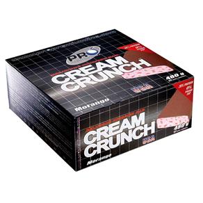 Cream Crunch Probiótica 2 Displays com 12 Unidades - 480g - Morango