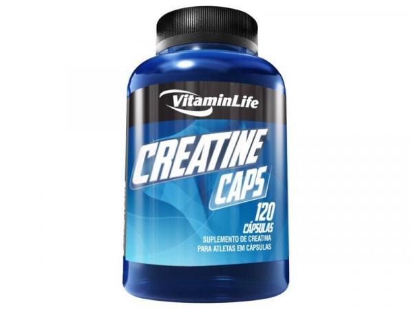 Creatina Caps 120 Cápsulas - Vitaminlife