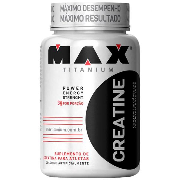 CREATINA - Max Titanium - 120 Caps