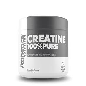 Creatine 100% Pure Atlhetica Nutrition - Sem Sabor - 300 G