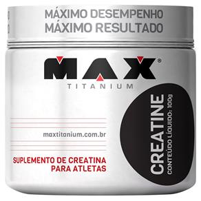 Creatine Pote 100g - Max Titanium - NATURAL - 100 G