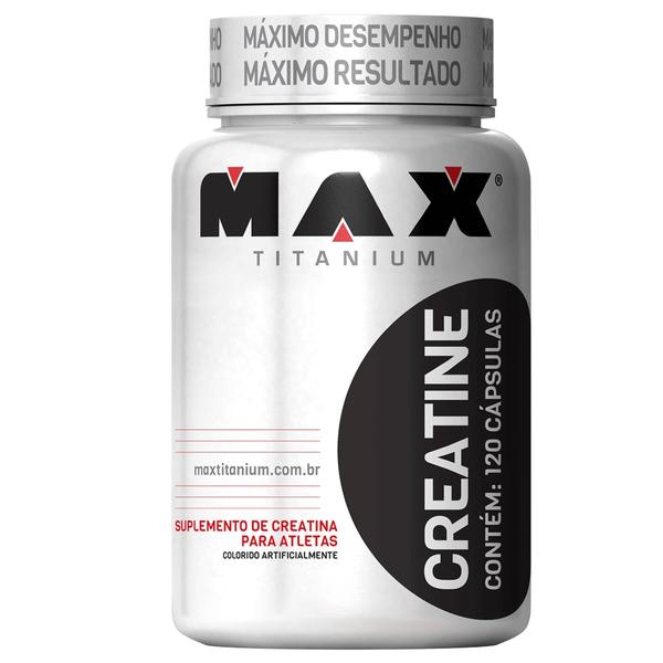 Creatine Titanium 120 Cáps - Max Titanium