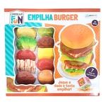 Creative Fun Empilha Burger Indicado para +3 Anos Colorido Multikids - BR646 - Padrão