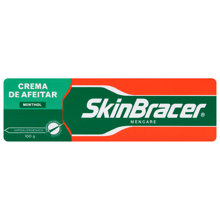 Crema de Afeitar Skin Bracer, Menthol, 100 Ml
