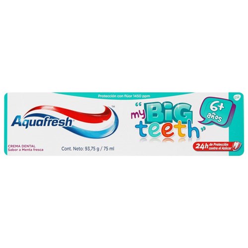 Crema Dental Aquafresh Big Teeth, 94 G