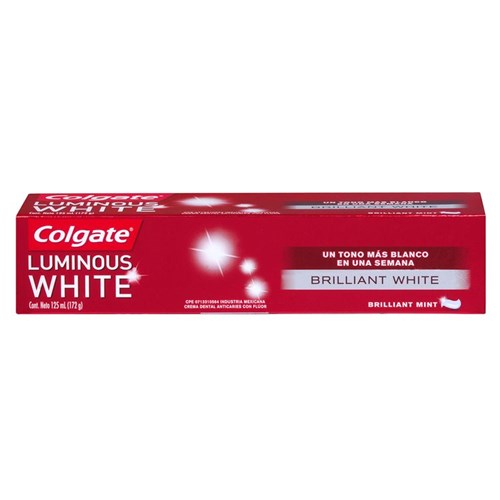 Crema Dental Colgate 172 G, Luminous White