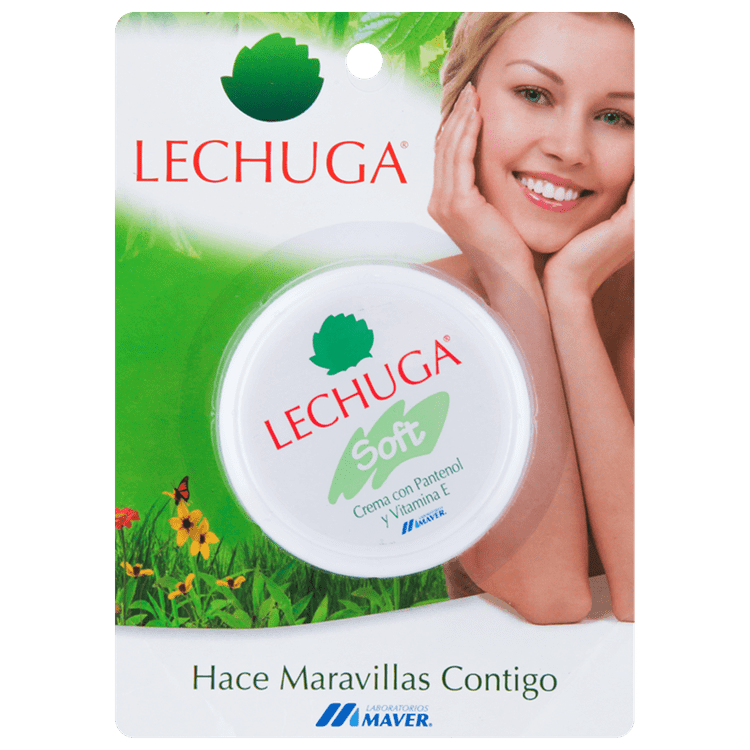 Crema para Manos Lechuga Soft 55 Cc, Con Panthenol Y Vitamina e