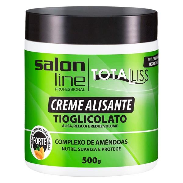 Creme Alisante Forte Total Liss 500g Salon Line