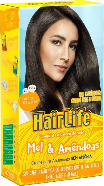Creme Alisante HairLife Mel & Amêndoas