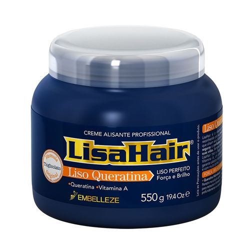 Creme Alisante Lisa Hair Profissional 550g