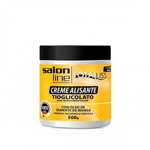 Creme Alisante Manga Forte Pote - Salon Line - 500 GR