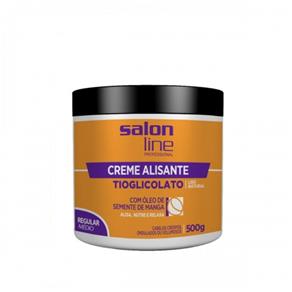 Creme Alisante Manga Médio Pote - Salon Line - 500 GR