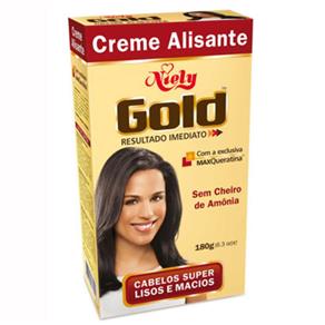 Creme Alisante Niely Gold - 180g