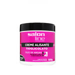 Creme Alisante Oléo Argan Médio Pote 500 Gr - Salon Line