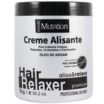 Creme Alisante Relaxante Hair Mutation Premium Com Óleo de Argan 1kg