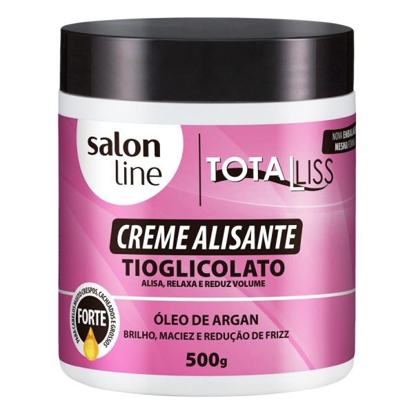 Creme Alisante Salon Line Argan Forte 500g