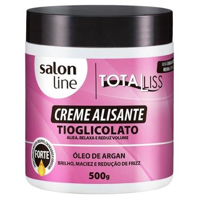 Creme Alisante Salon Line - Argan Oil Forte - 500g