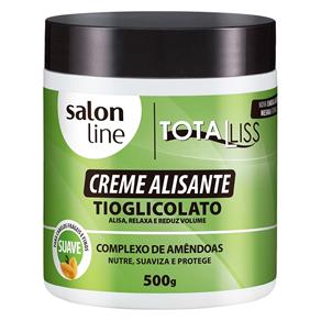 Creme Alisante Salon Line - Total Liss Normal Pote - 500gr