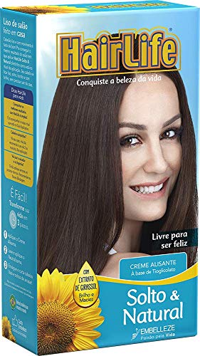Creme Alisante Solto e Natural Kit, HairLife