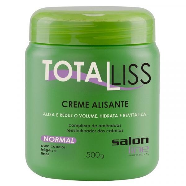 Creme Alisante Total Liss Normal 500G - Salon Line