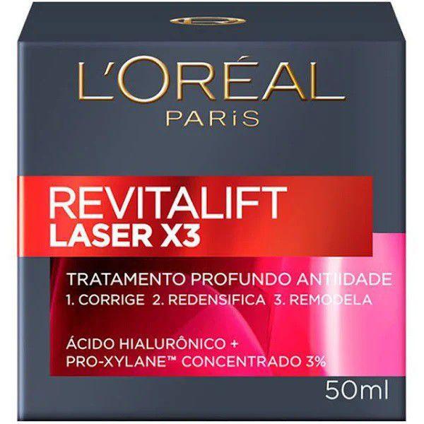 Creme Anti-idade Revitalift Laser X3 L'Oréal Paris - 50ml