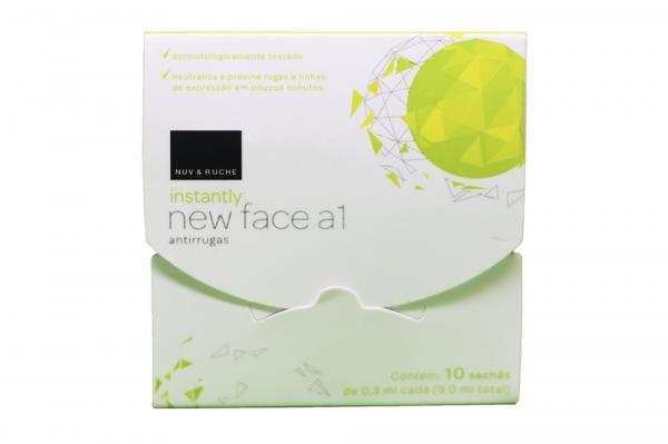Creme Anti Rugas Instantly New Face A1 10 Saches - Nuv Ruche