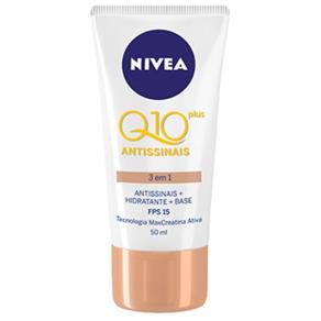 Creme Antissinais Nivea Q10 3 em 1 Color Correction 50Ml