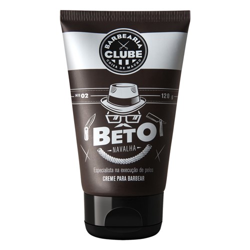 Creme BARBEARIA CLUBE para Barbear Beto Incolor