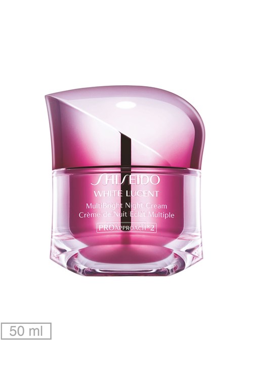 Creme Clareador de Manchas Shiseido White Lucent MultiBright Night 50ml