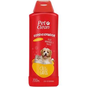 Creme Condicionador Ph Neutro Cães e Gatos 700Ml Pet Clean