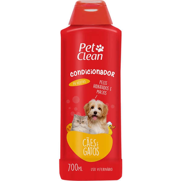 Creme Condicionador PH Neutro P/ Cães e Gatos 700ml Pet Clean