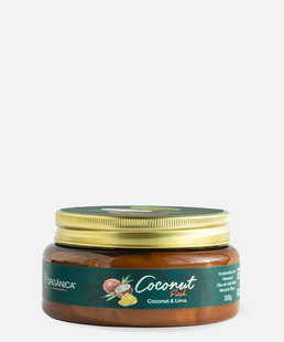 Creme Corporal Coconut & Lima Fresh Oil Cream Orgânica 300gr