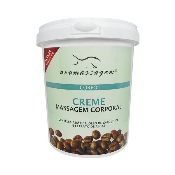 Creme Corporal para Massagem Café Verde 250g Essencial