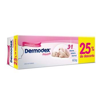 Creme de Assadura Dermodex Prevent 60g 25% de Desconto