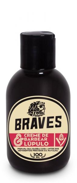 Creme de Barbear de Lúpulo 100ml - The Braves