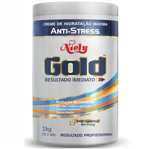 Creme de Hidratação Niely Gold Anti-Stress 1 K