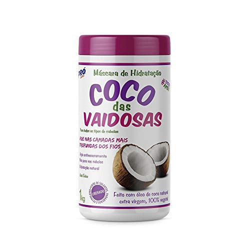 Creme de Hidratação Ultraprofundo Pró Cachos - Coco das Vaidosas - 1kg