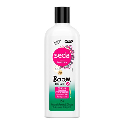 Creme de Limpeza Seda Boom Liberado Co-Wash 375ml