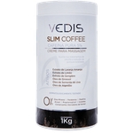 Creme De Massagem Cafeína Pura 5% Slim Coffee 1kg - Vedis