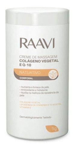 Creme De Massagem Colageno Q10 Natuativo 1kg Raavi