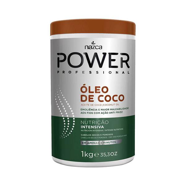 Creme de Nutrição Intensiva Condicionante Óleo de Coco Power 1Kg - Nazca