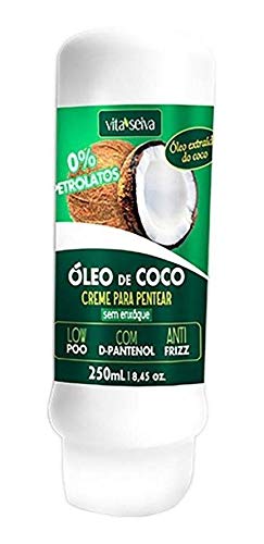 Creme de Pentear Oleo de Coco Sem Enxague 250 Ml